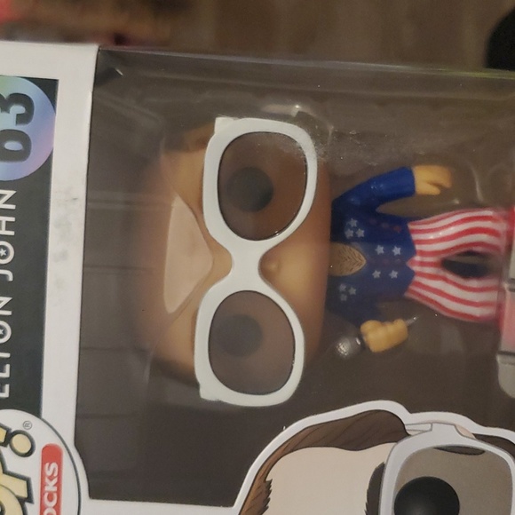 ❤️🔹️🤍 Pop Rocks Elton John Patriotic Funko Pop #63 - Picture 2 of 12